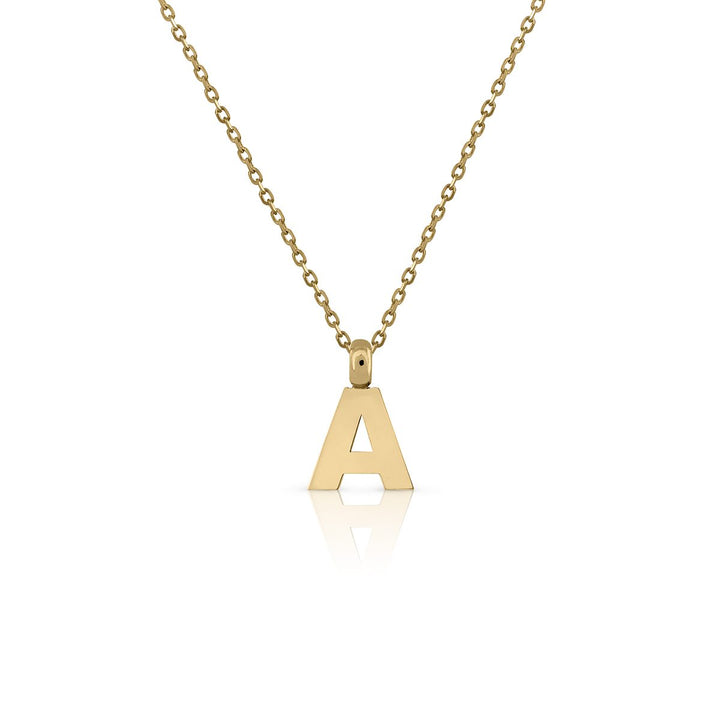 Collar Oro Donut Inicial