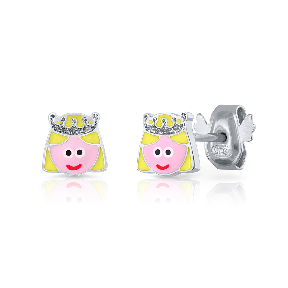 Pendientes Cara Princesa Presión rubia