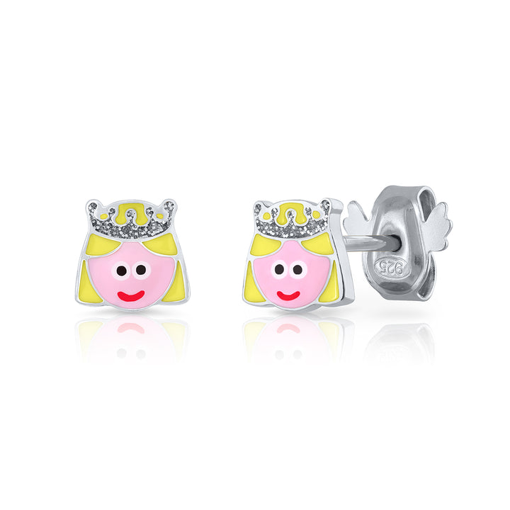 Pendientes Cara Princesa Presión rubia
