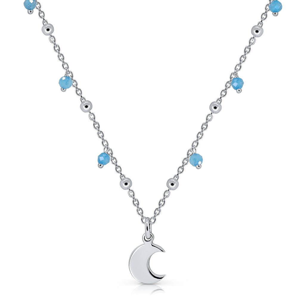 Collar Icono pandereta luna