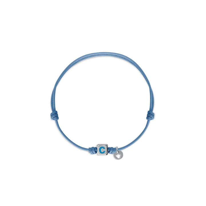 Pulsera Dado Macramé I AM azul
