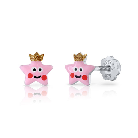 Enchanted Star Enamel Earrings