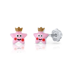 Enchanted Star Enamel Earrings