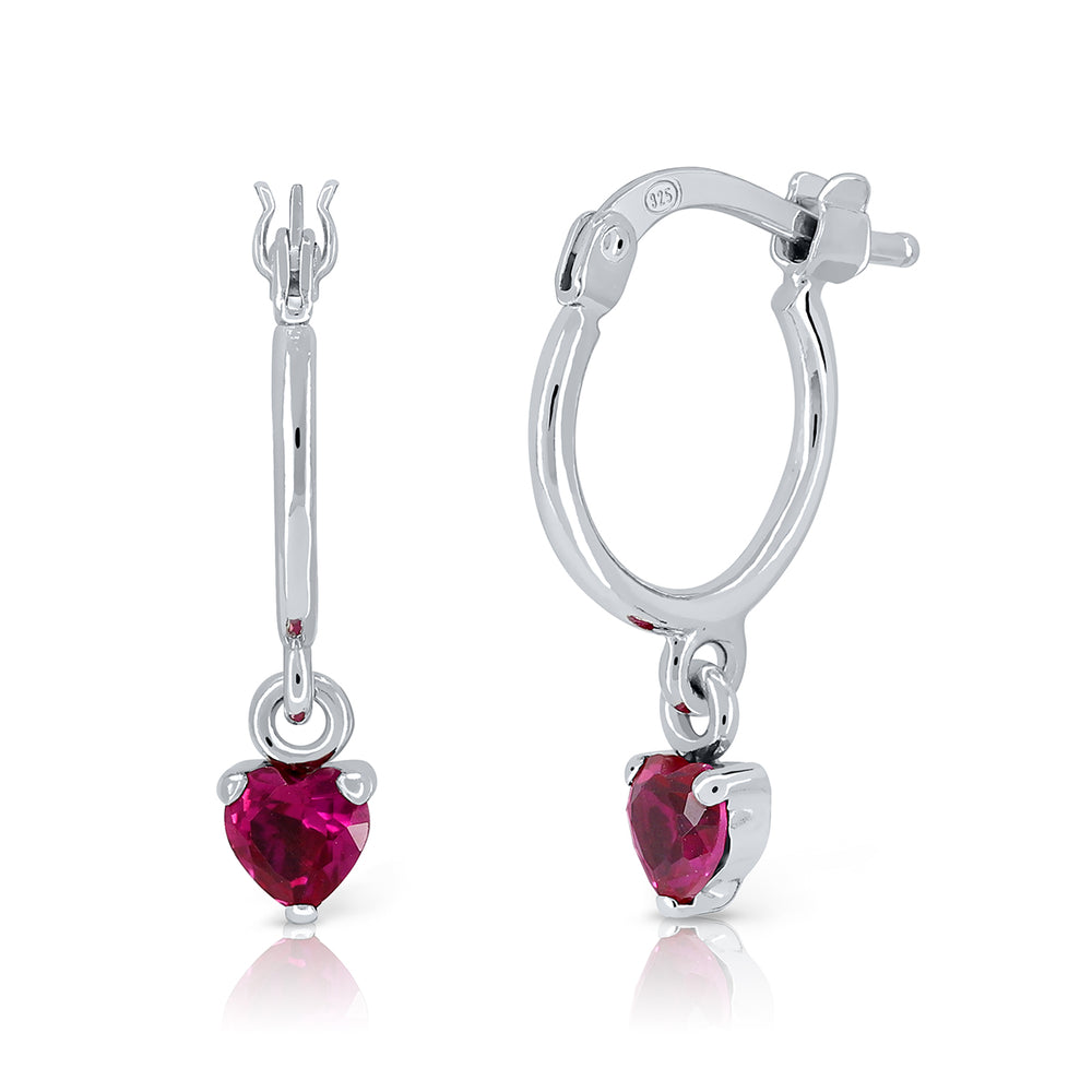 Hoops Earrings Brilli Brilli Heart M