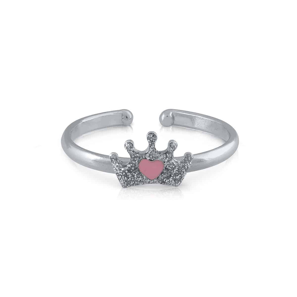 Crown Enamel Ring