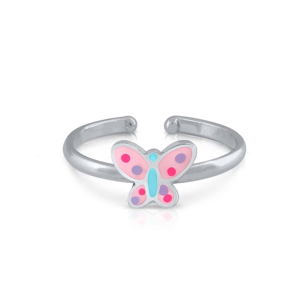 Vanesa Butterfly Enamel Ring