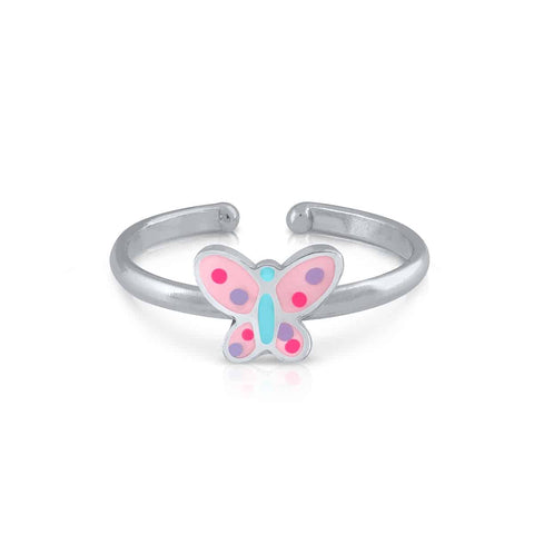 Anillo esmalte Mariposa Vanesa