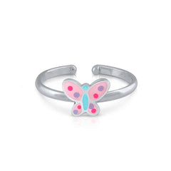 Anillo esmalte Mariposa Vanesa