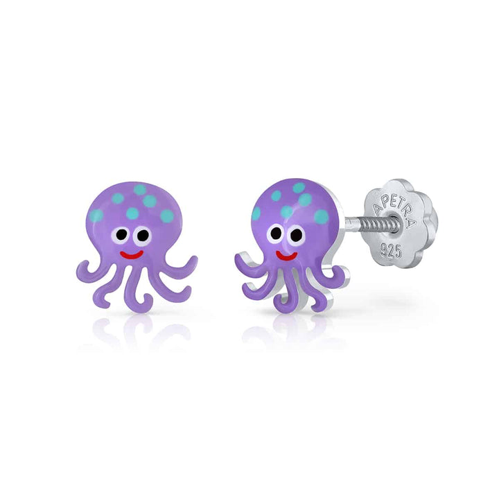 Pendientes Pulpo rosca