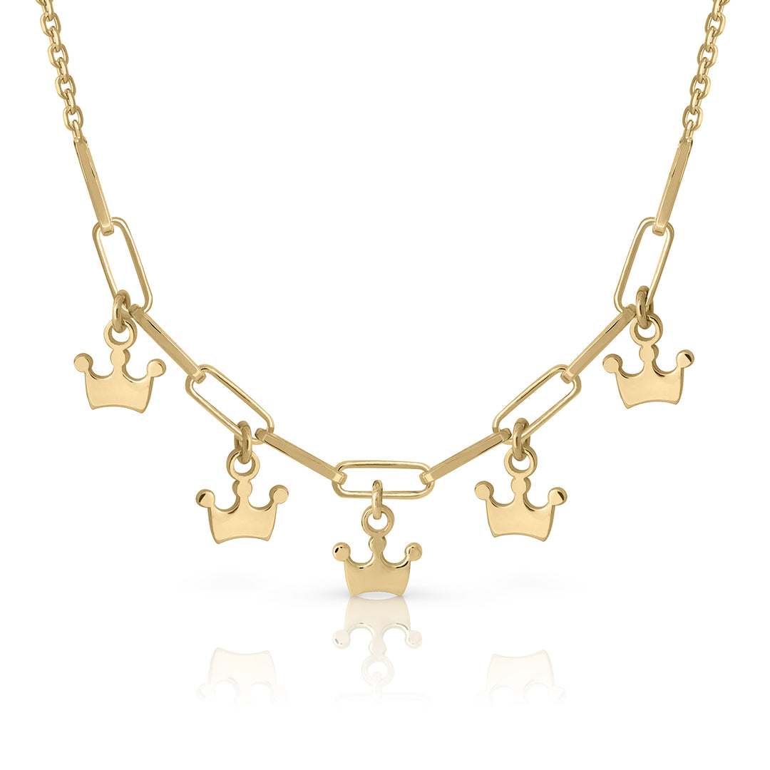COLLAR PANDERETA LOTUS CORONA