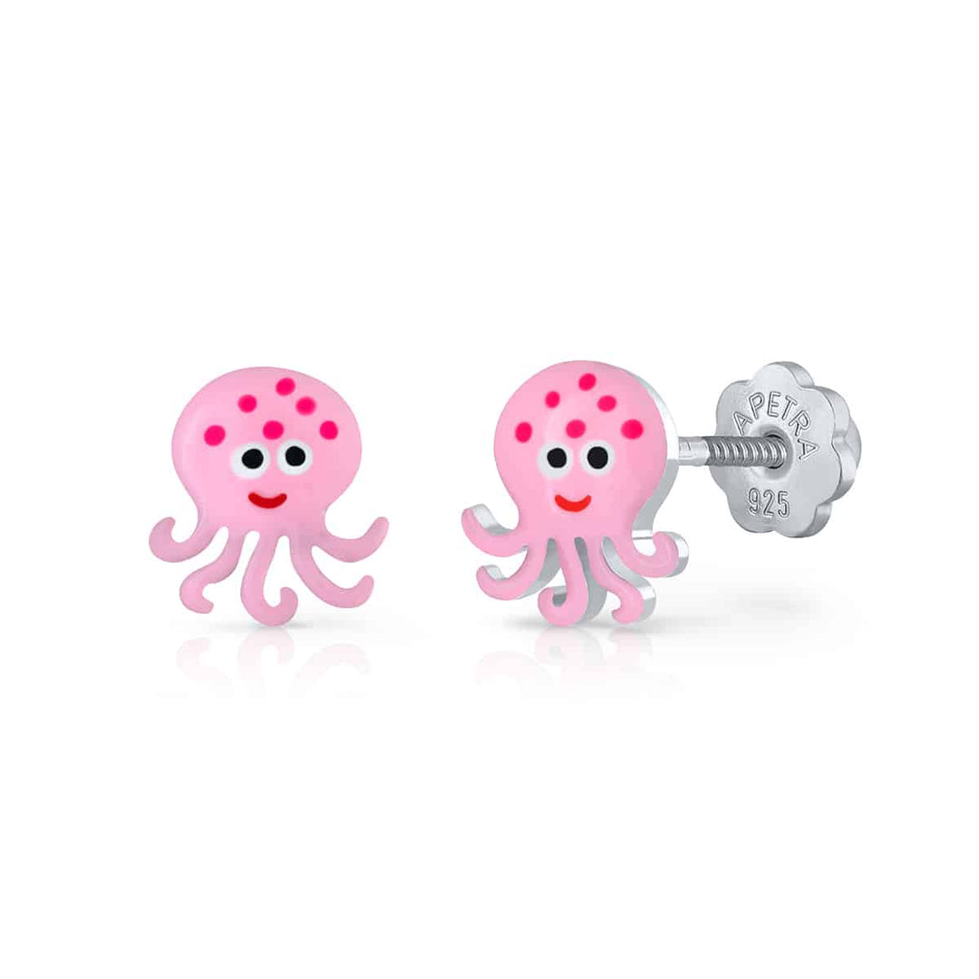 Pendientes Pulpo rosca