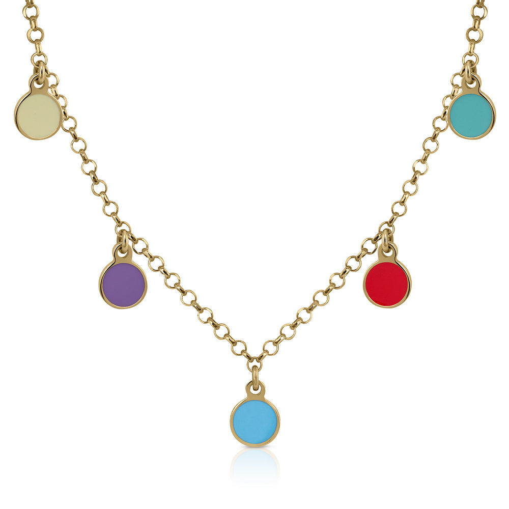 Collar Colors Pandereta Círculos