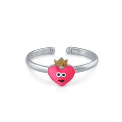 Anillo esmalte Corazón Encantado