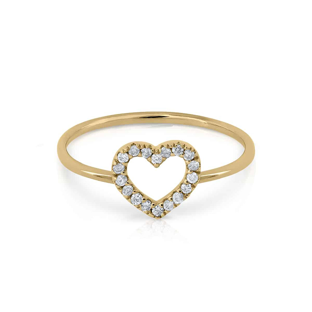 anillo corazon maxi