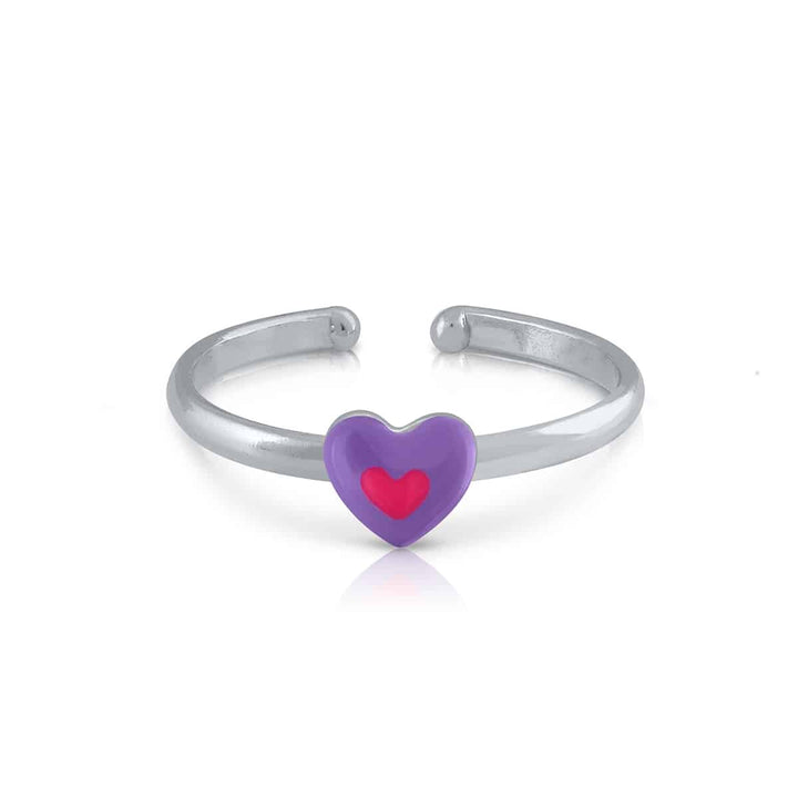 Anillo Corazón Doble