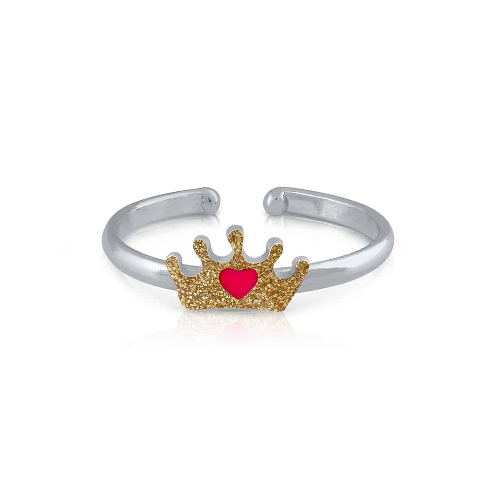 Anillo Corona Fucsia