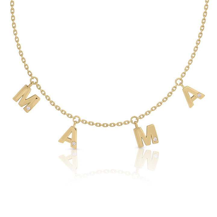 Collar oro Lilly Letters