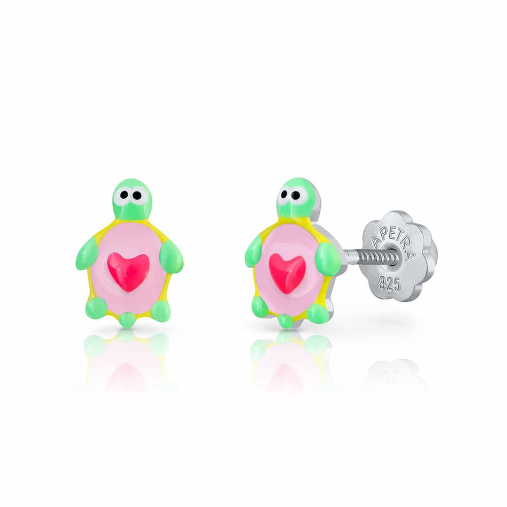 Pendientes Tortuga Marina rosca