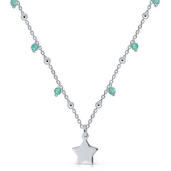 Collar Icono pandereta estrella