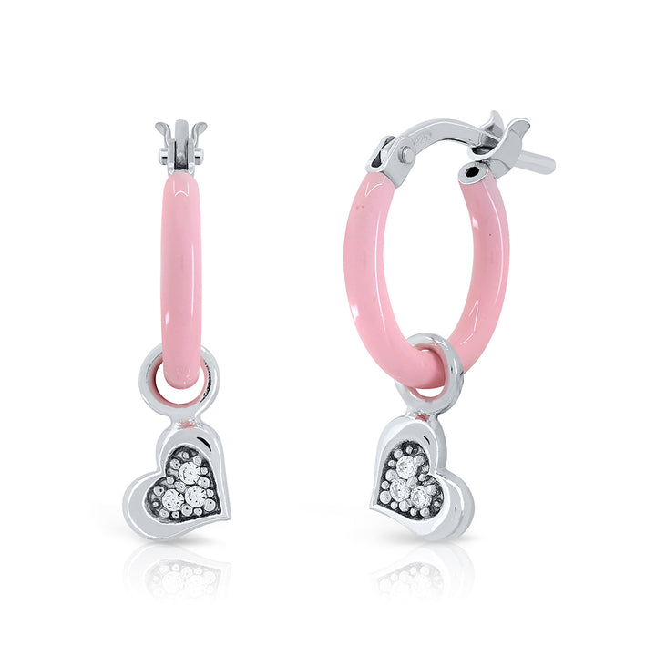 Mini aritos Blink corazón