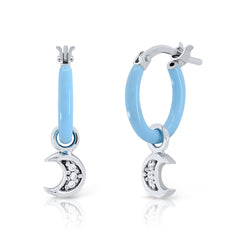 Mini aritos Blink luna