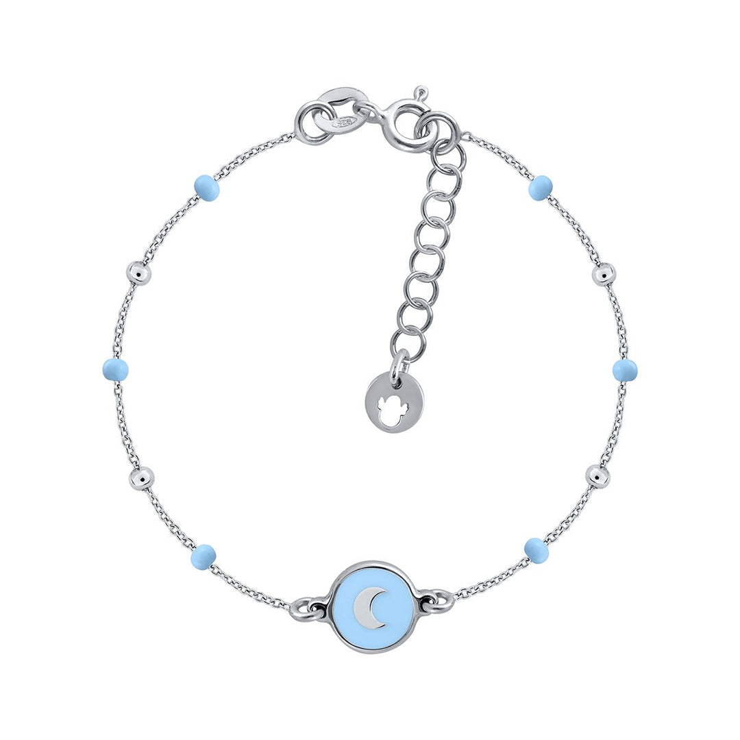 Pulsera Mini Mary Esmalte - Luna Azul