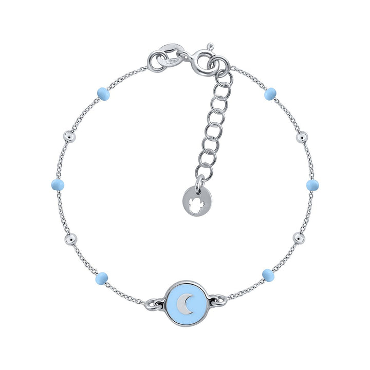 Pulsera Mini Mary Esmalte - Luna Azul