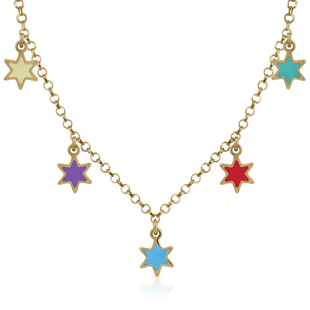 Collar Colors Pandereta estrella 6 peq