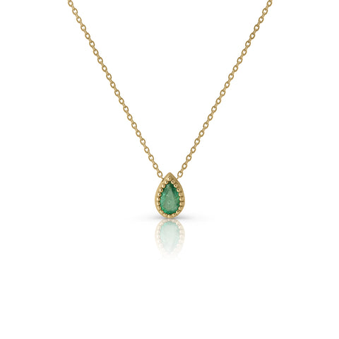 Precious Drop Gold Necklace