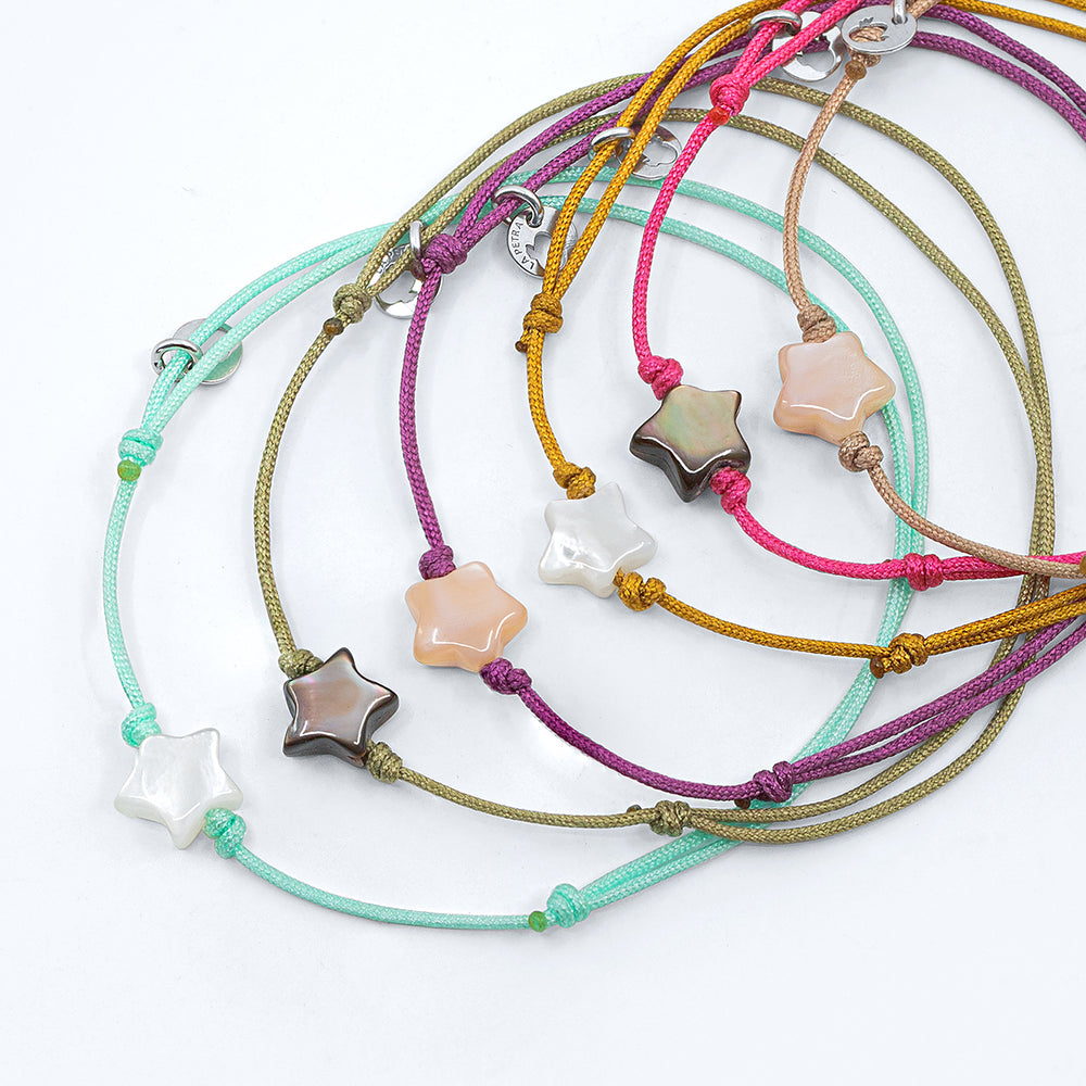 Pulsera Macramé HAPPY STAR La Petra
