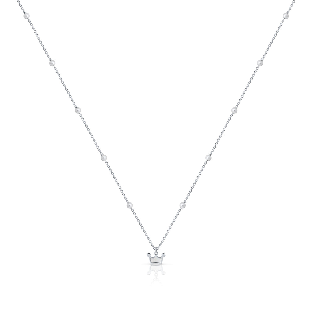 Collar Colección Teen Pearls - corona G