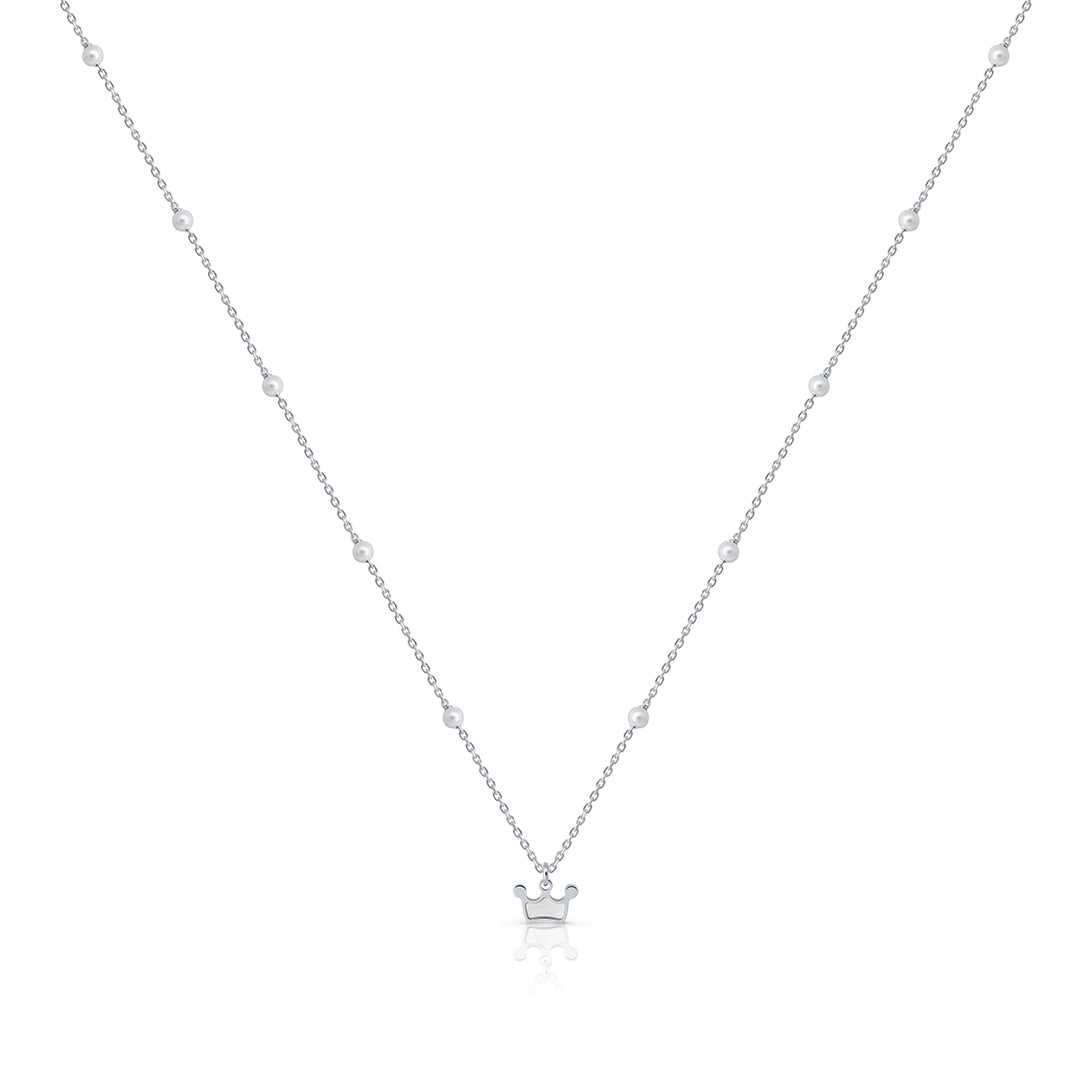Collar Colección Teen Pearls - corona G