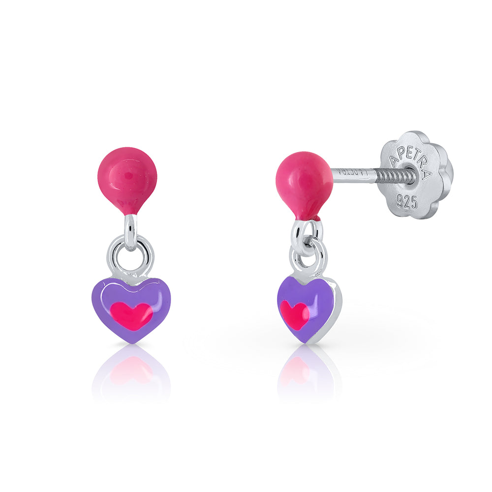 Pendientes Candy Floss Corazón