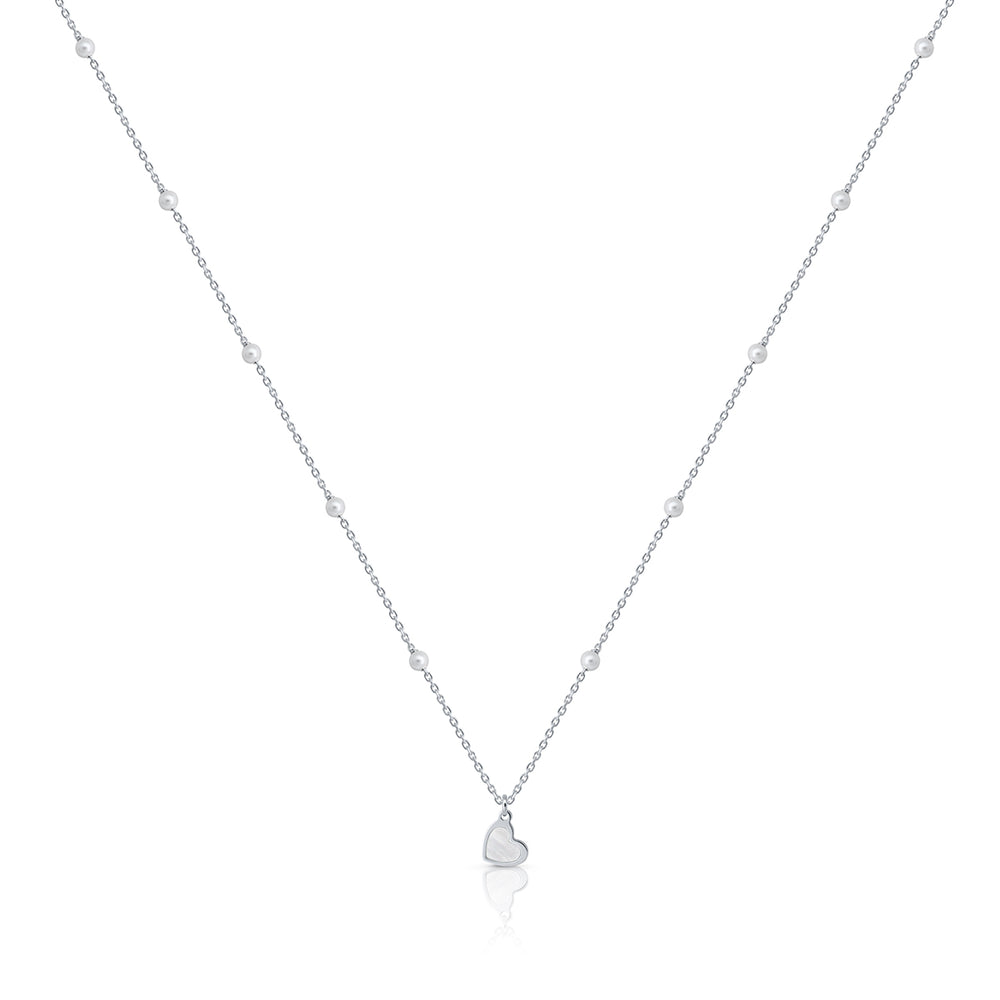 Collar Colección Teen Pearls - Corazón G