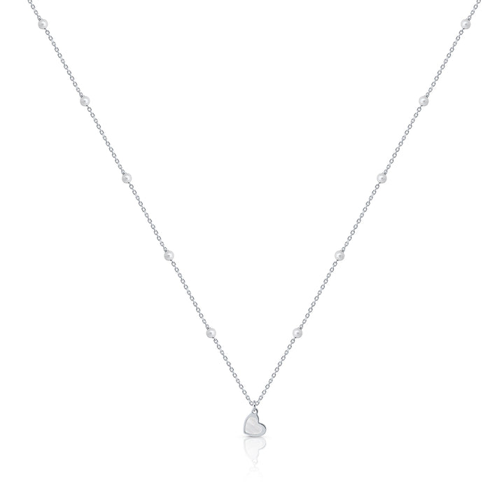 Collar Colección Teen Pearls - Corazón G