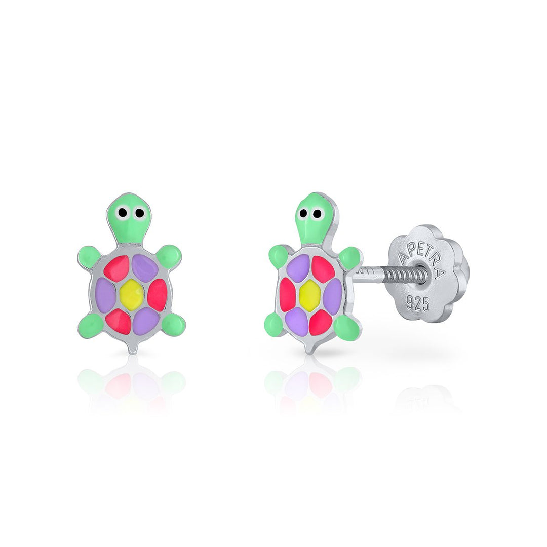 Pendientes Tortuga Clementina rosca
