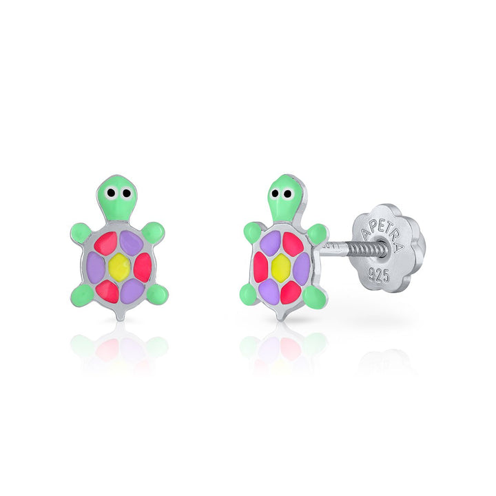 Pendientes Tortuga Clementina rosca