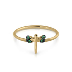 Anillo oro lula topacios