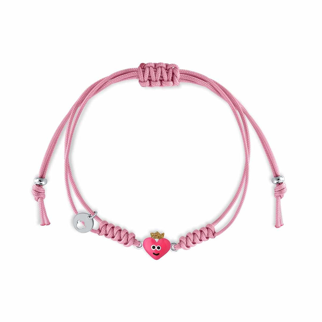 Pulsera Macramé Corazón Encantado
