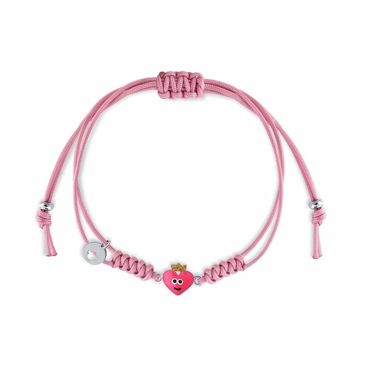 Pulsera Macramé Corazón Encantado