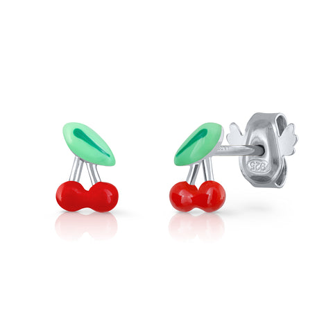 Cherry Pressure Earrings