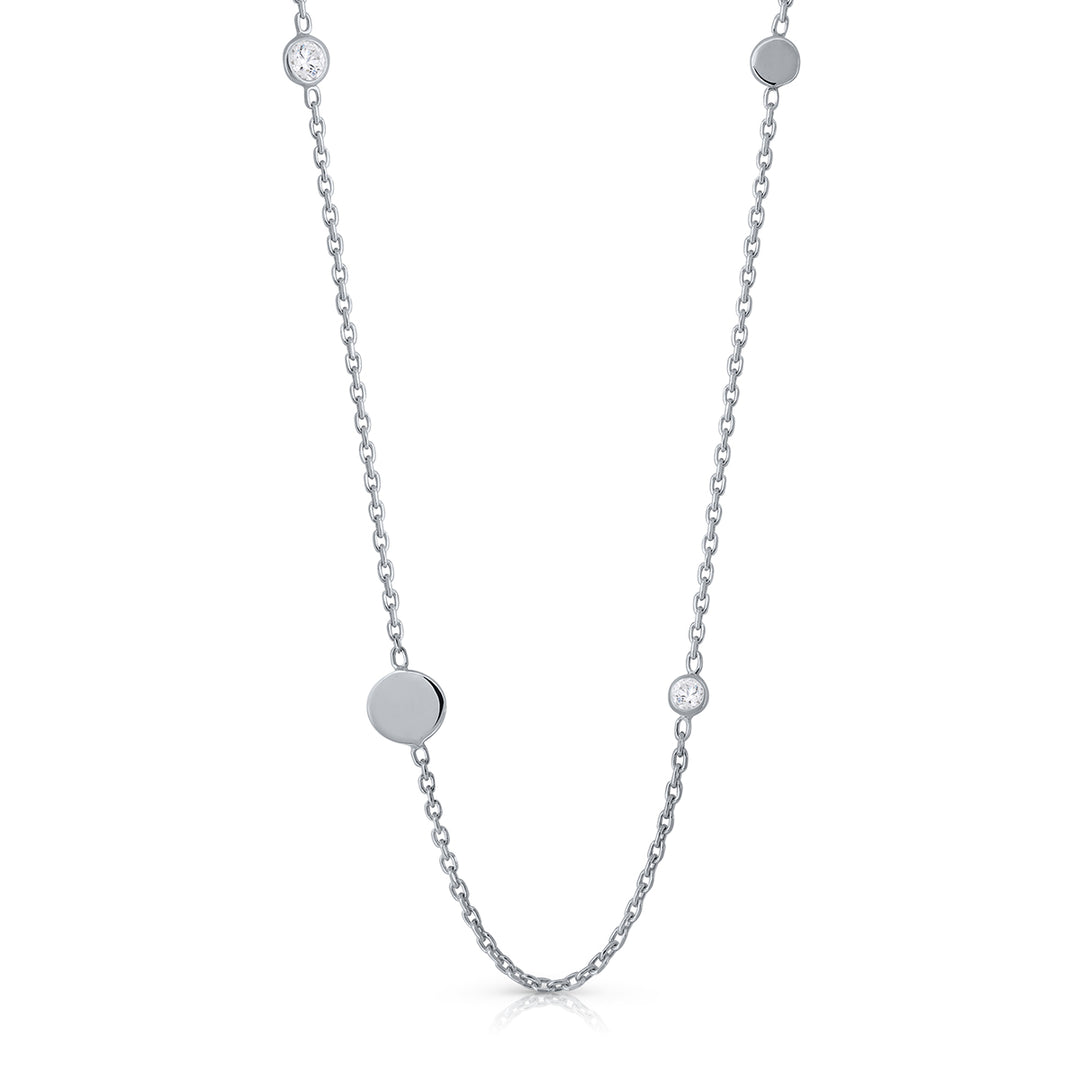 collar 2 charones circulo