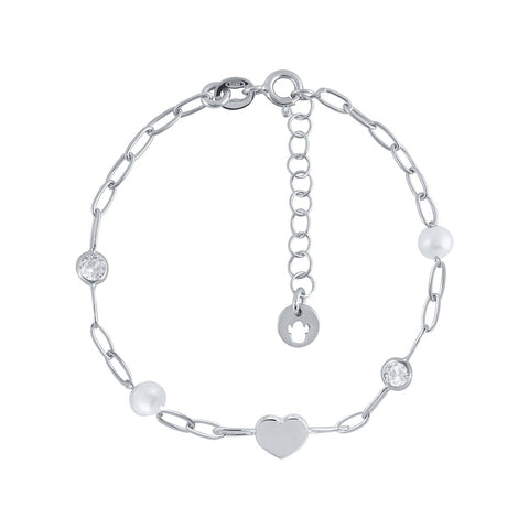 Mini Lotus Heart Bracelet