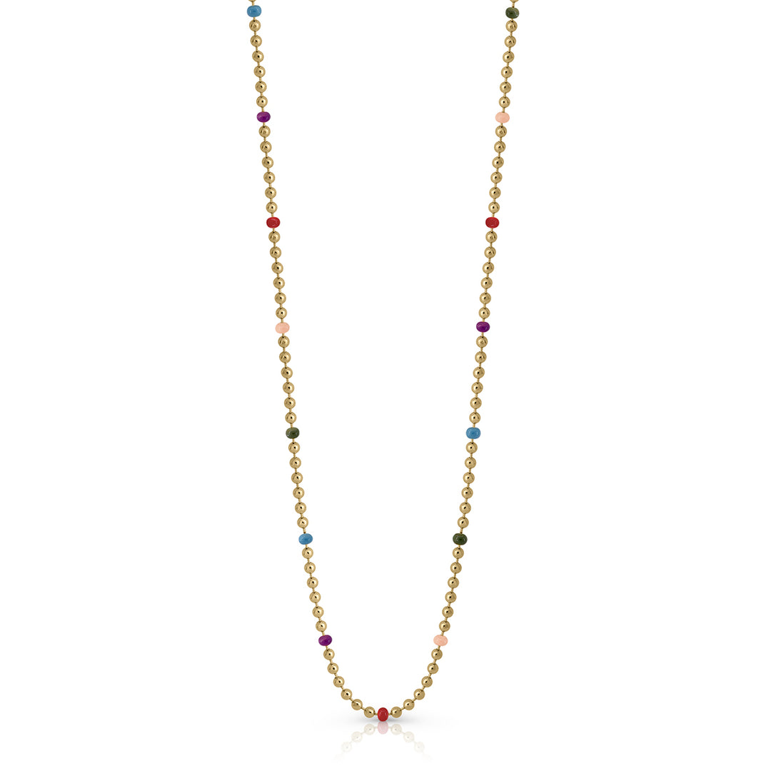 Bee Enamel Necklace