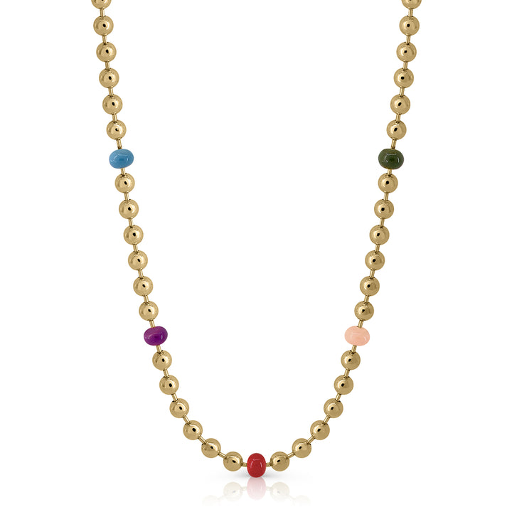Bee Enamel Necklace