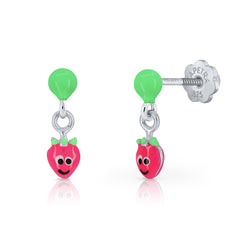 Pendientes Candy Floss Fresa