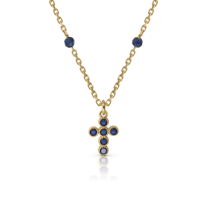 Collar cruz Circonitas