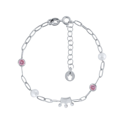 Mini Lotus Crown Bracelet
