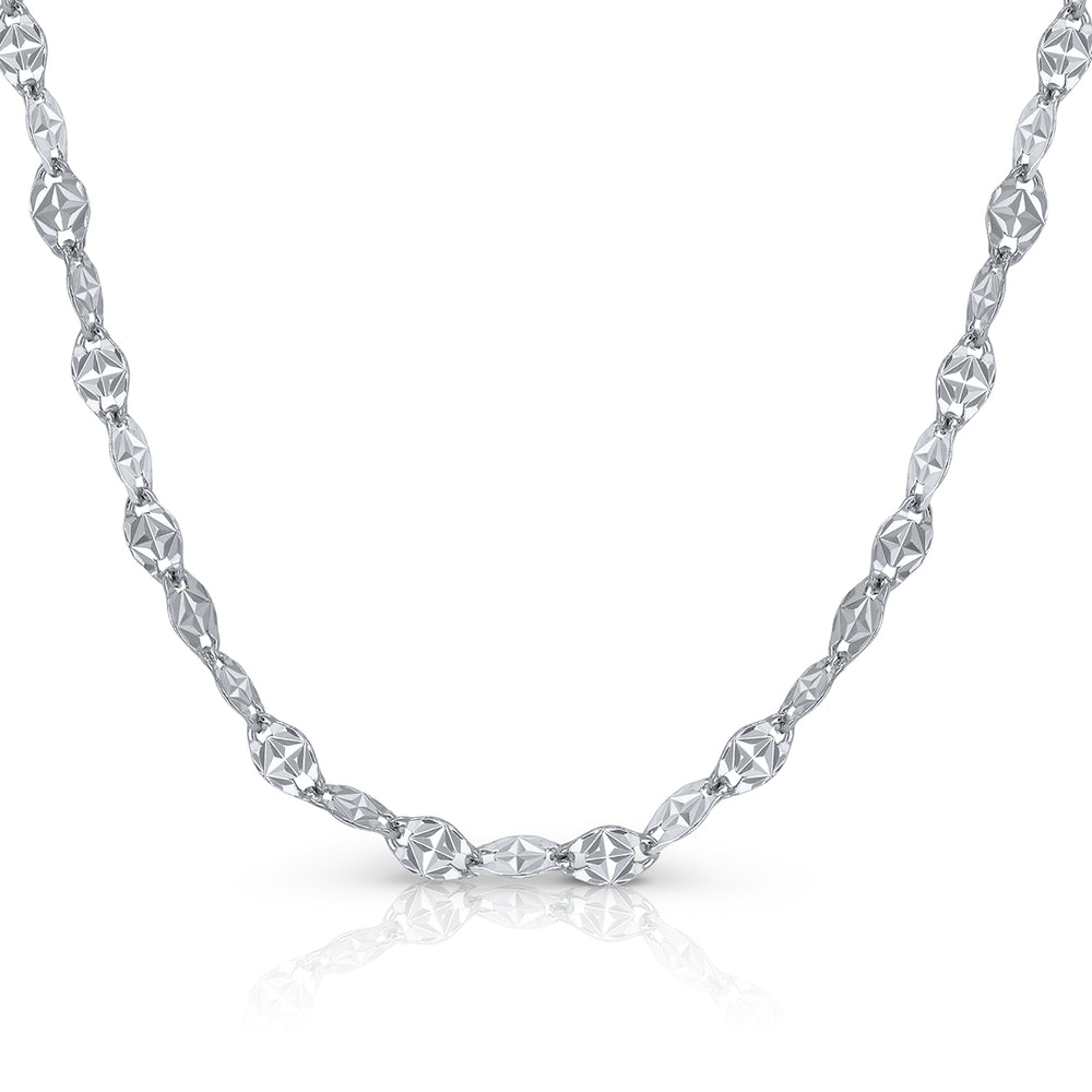 3mm enamel bead necklace