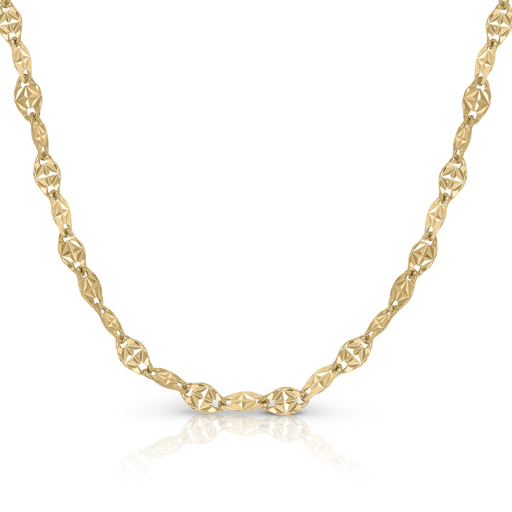 3mm enamel bead necklace